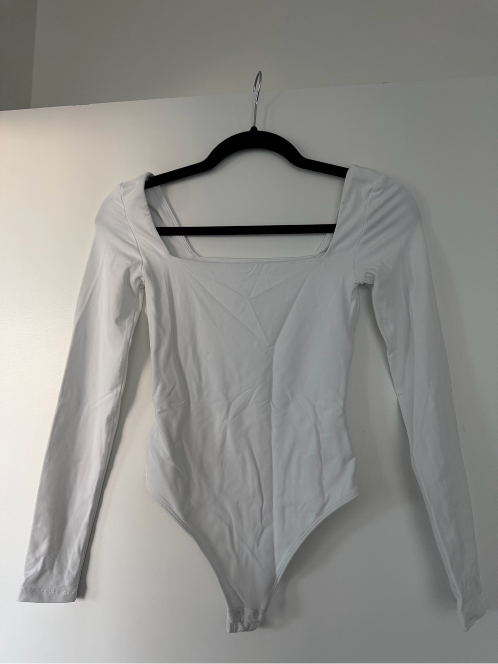 BABATON white long sleeve bodysuit
